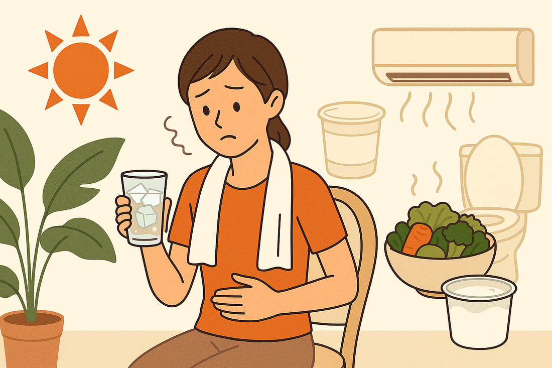 ＼薬剤師が教える／ 夏の便秘、気をつけたい5つのポイント